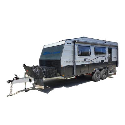 China ALLWIN RV small lightweight offroad travel camper trailer with maximize space utilization design for sale for sale