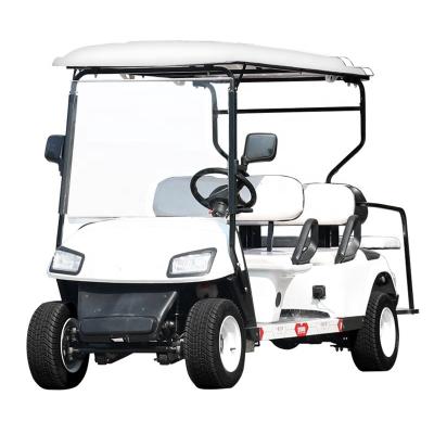 China Golf Carts Factory Supply New Design 3.5KW 2+2 Seat G Style Electric Golf Carts New Golf Buggy 2400mm for sale