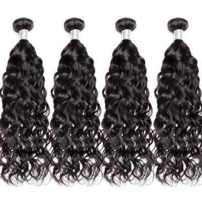 China 100% Virgin Water Wave Hair Clean No Tangle Peruvian Hair Weave Bundle Water Wave Bundles for sale