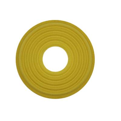 China 8 Hole 51.3 Subwoofer Damper Color Spider High Quality Phenol Yellow Inner Treatment With Lead Wire for sale