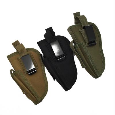 China Nylon outdoor tactical hunting military gun shooting left and right hand multifunctional compact holster for sale