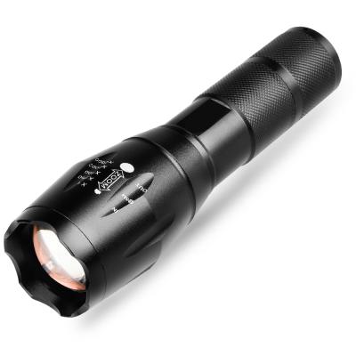 China 2018 Wholesale Lumen LED Camping Torch Aluminum Zoomable Tactical Led Flashlight XML T6 1000 for sale