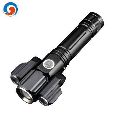 China Jingrui 2018 Hot Selling Aluminum Alloy New Design LED Zoomable Flashlight for sale