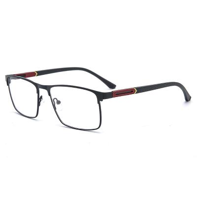 China For Reading Glasses 15005 New Stainless Steel High Quality Rectangular Metal Frame Optical Glasses for sale