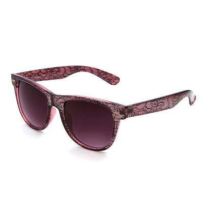 China Fashion Sunglasses HSP20824F109 Serpentine Printed Colors Men Oversized Square Sunglasses for sale