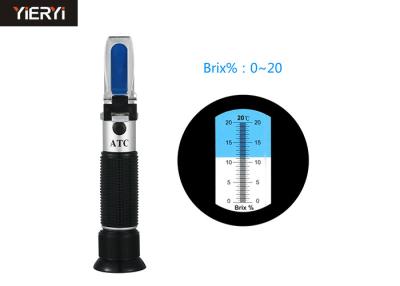 China Refractómetro portátil del ATC del PDA para el cloruro sódico 170*15*15m m de la comida en venta