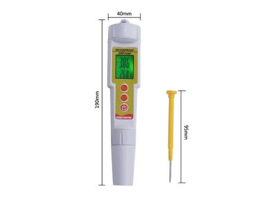 China Tipo probador de humedad del suelo, probador redox electrónico de la pluma para el análisis de la calidad del agua en venta