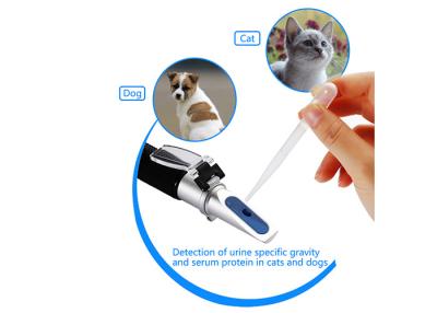 China Dogs / Cats Clinical Refractive Index Refractometer ATC With Aluminum Construction for sale