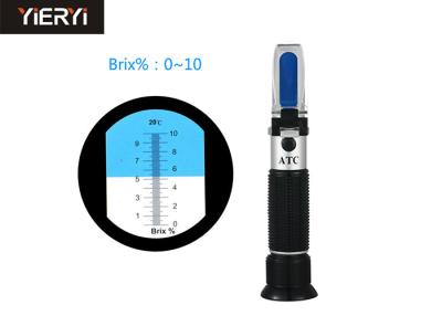 China Refractómetro portátil portátil del ATC de la gravedad específica para los líquidos relacionados del azúcar en venta