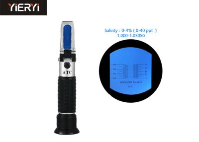 China ATC Portable Sodium Chloride Refractometer For Salt Water And Brine for sale