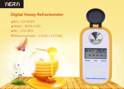 China Tragbarer Propylen-Glykol-Berechnungsmesser, Digital-Honig-Berechnungsmesser 0-90% Brix zu verkaufen