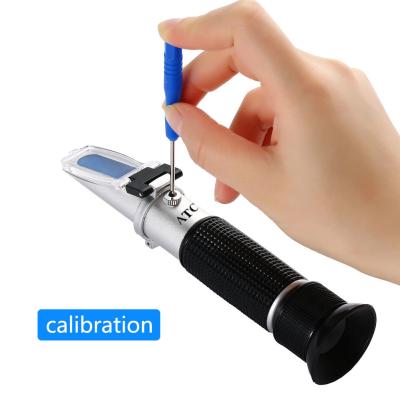 China Refractometer portátil ótico Handheld da salinidade para a concentração de sal à venda