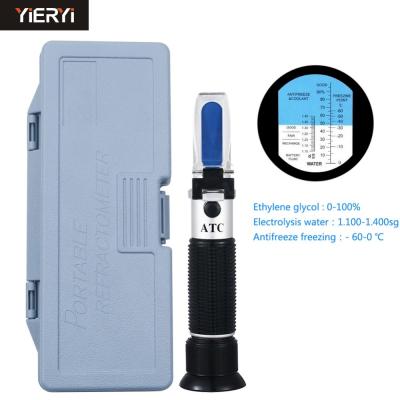 Κίνα Ο Μαύρος 3 σε 1 Refractometer αντιψυκτικού κιβώτιο, ερευνητικό Refractometer ελαφρύ προς πώληση