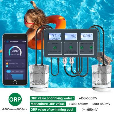 China Professional Water Testing Kit 8-in-1 Comprehensive Analysis Smart APP Control High-Accuracy Sensors for sale