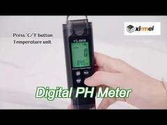 yieryi yg-9909 digital 5 in 1 water quality tester high precision ph tester for farm garden