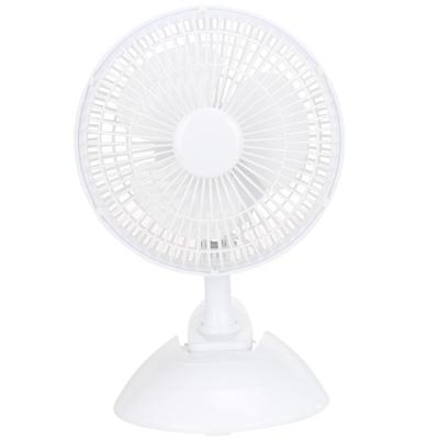 China New Hotel Design Summer Mini Electric 6 Inch Table Fan 2 In 1 Cut Out Small Desktop Fans for sale