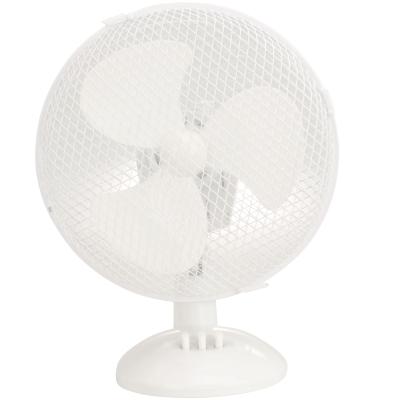 China Hotel Factory Price Table Quiet Cooling Head Model Portable Desk Fan 9 Inch Low Power Consumption New for sale