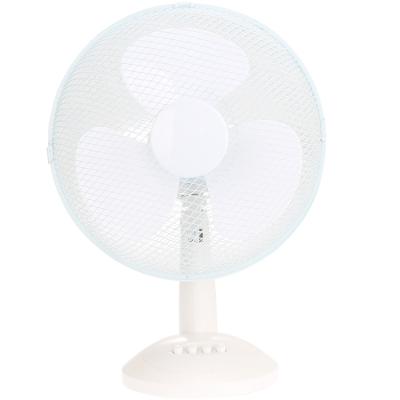 China Hot Sale Hotel Air Cooling Appliance 12 Inch Table Desk Fan With 3 Wind Speed ​​Control for sale