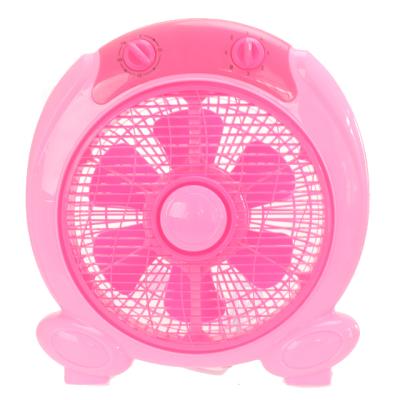 China New design hotel plastic box fan wholesale 6 blades 12 inch box fan for sale