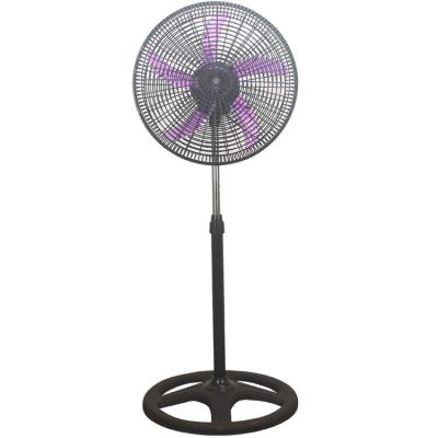 China Hotel Industrial Indoor / Outdoor Standing Floor Fan For Cooling 3-Speeds 18 Inch Pedestal Fan for sale