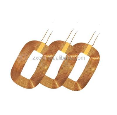 China Enameled Copper Wire ZHONGXING Qi Wireless Charging Coil for sale