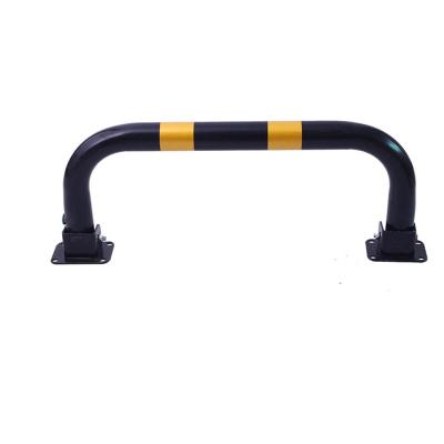 China Multifunctional Demountable Road Safety Blocker Manual Steel Guide Parking Bollard Barrier Car Parking Lock for sale