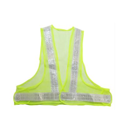 China Water Proof Reflective Safety Vests High Traffic Reflective Warning Night Safety Strap Running Running Visibility Vest for sale