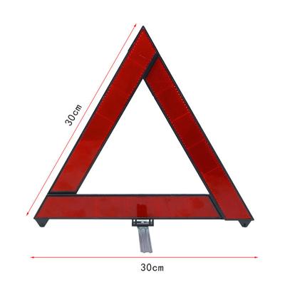 China High Visible Reflective Road Parking Car Traffic Lights Folding Panel Warning ABS Triangular Outdoor Safety Sign for sale