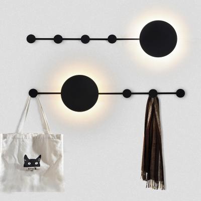 China Wall lamp living room bedroom bedside clothing store iron furniture simple modern creative creative Nordic lamp for sale