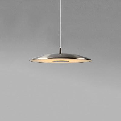 China Nrodic Modern Modern LED Kitchen Island Lighting Brushed Nickel Hotel Dining Metal Single Dome Light Fixture Pendant Pendant Light for sale