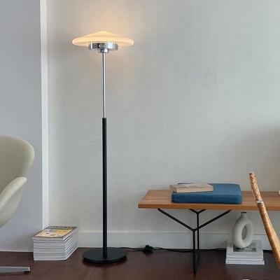 China Modern Design Standing Arc Lamps Decor Floor Lamp Home Glass Shade Nordic Minimalist Corner Light For Living Room Bedroom Hotel for sale