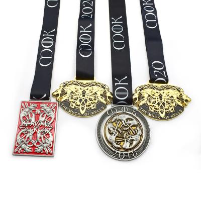 China European And American Style Quality And Cheap Customizable Running Medal Sports Medal for sale