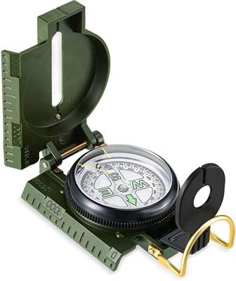 China Level 2022 hot sale kids explore compass metal army military portable compass for wild survival hiking camping for sale