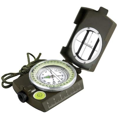 China Guide Lensatic Multifunctional Military Compass Tactical Compass Pointing And Waterproof Metal Sighting Navigation Compasses For Hiking for sale