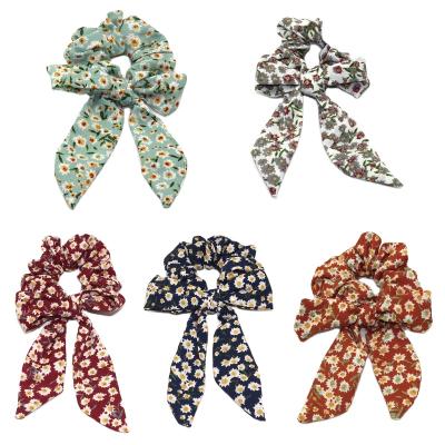 China Zhejiang Hot Sale Hair Tie Bowknot Decoration Zhejiang Hair Tie Elastic Ponytail Girl Ponytail for sale