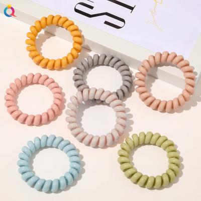 China Ring For Girl Rubber Band Elastic Hair Ties Decoration Phone Rope Ponytail Holders for sale