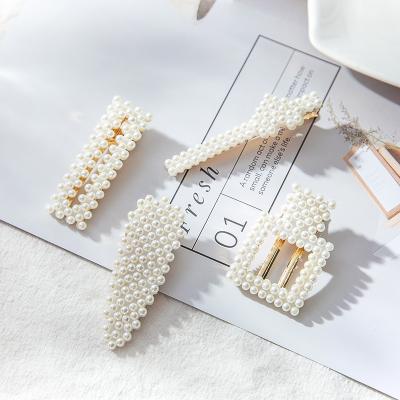 China Yiwu Style Fashionable Korean Best Selling Hairpin Accessories Bead Hairpin for sale