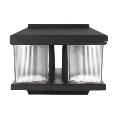 China Outdoor New Upgraded Waterproof IP65 Garden Solar Powered Fence Lights Yard Deck Light Led Steps Patio Lights Stair Solar Lamp for sale