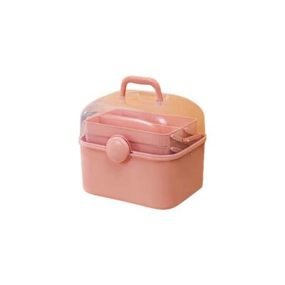 China Sustainable travel first kit medicine organizer kit Medicine Box plastic storage box medicine layers for sale