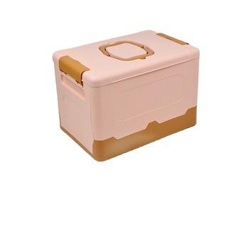 China Eco-Friendly Large capacity Fold able plastic multi-function home sundries art supplies storage box for sale