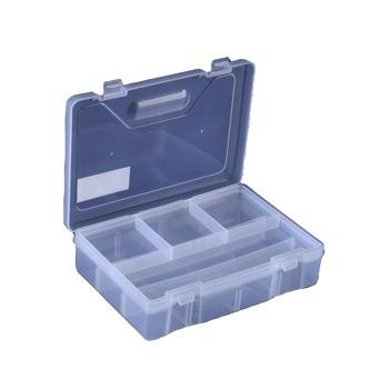 China Sustainable Transparent high quality stationery low price plastic storage box for sale