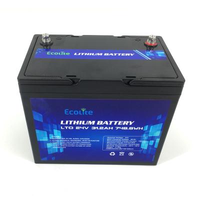 China ECOLTO-T2430 LTO Batterie 24V 31.2AH für das Solarsystem für Zuhause zu verkaufen