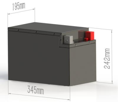 Chine 25.6V 100Ah batterie de moto à recharge rapide électrique à deux roues et batterie de tricycle à vendre