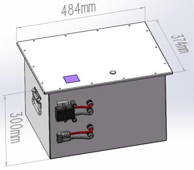 China LFP72-100 76.8V 100Ah Lithium-Eisen-Phosphat-LiFePO4-Batterie zu verkaufen