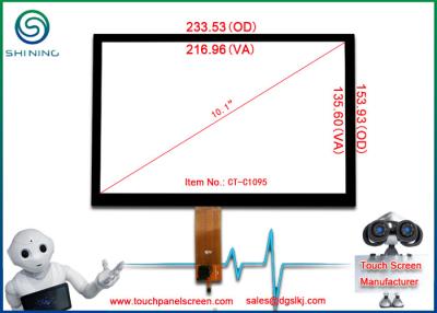 Chine Le panneau capacitif d'écran tactile de 10,1 pouces a recouvert 16/10 type affichage de COF de contact d'I2C à vendre