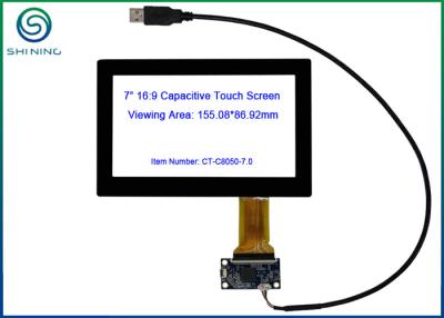 중국 ILI2511 제어기와의 컴퓨터 USB 터치 스크린 오버레이 PCAP I2C 터치 패널 판매용