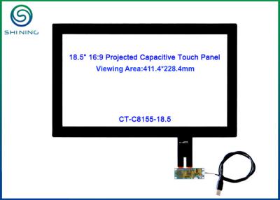 China Van de het Touche screenbekleding van 18,5 Duim Capacitieve USB Multi de Oppervlaktehardheid boven 6H Te koop