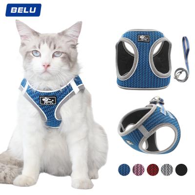 China Stocked No Pull Dog Harness Soft Adjustable Basic Nylon Step In Puppy Vest Outdoor Walk With ID Tag For Dog for sale