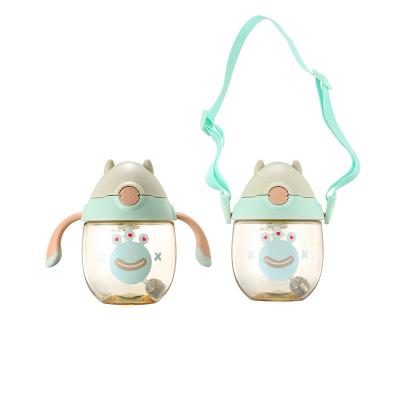 China BPA Free New Design 280ml PPSU Baby Cup With Straw for sale