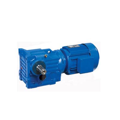 China Factory Shanghai goldgun K series gearbox helical bevel gear radicon for sale